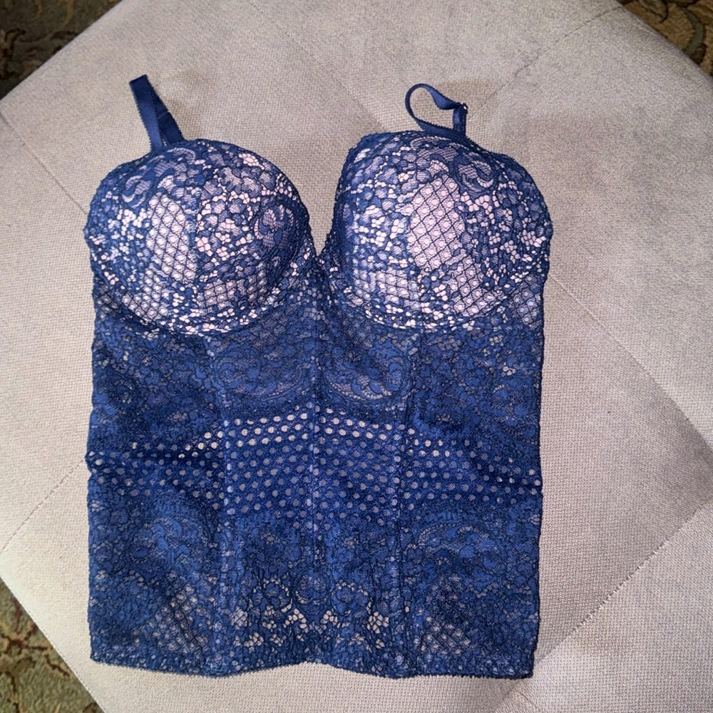 Victoria’s Secret Blue Corset